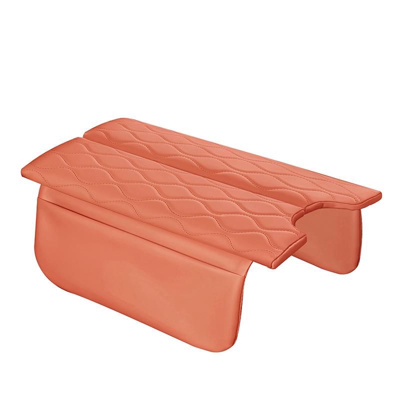 Dark Blue S07 Center Armrest Cover for Models 23-26, Height-Enhancing Leather.