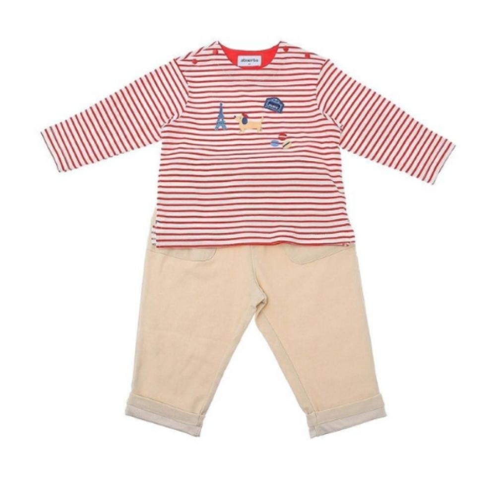 Absorba Red Outfit  A1121292 red/90(12-18M)