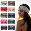 Hollow Out Elastic Headband Floral Pattern Wide Headbands Floral Lace Headwrap Hair Accessories