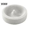 Pumice Perch Feeding Dish Stone Parrot Bowl, Spill Proof Bird Water Bowl Food Dish, Cage Feeder for Cockatoo Cockatiel Conure Parakeet Small Accessory