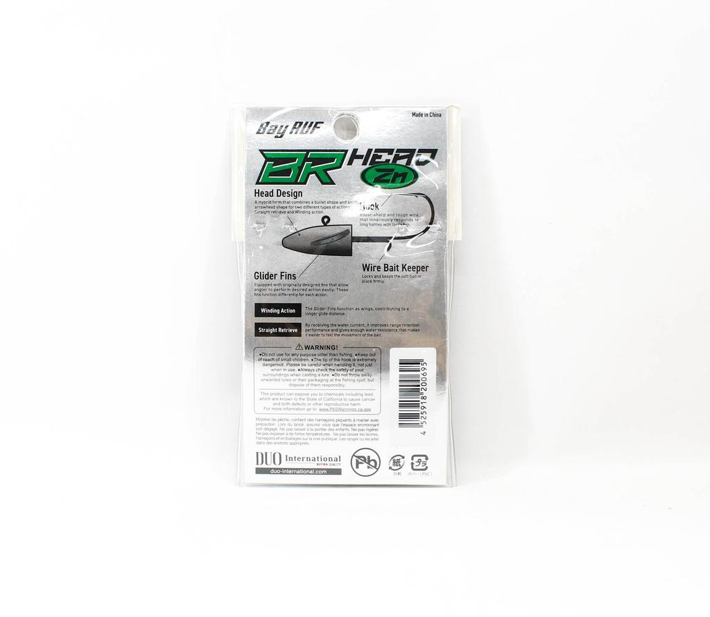 DUO Jig Head BR Head Zinc Size 2/0 8 Grams 3 Pcs (0695)