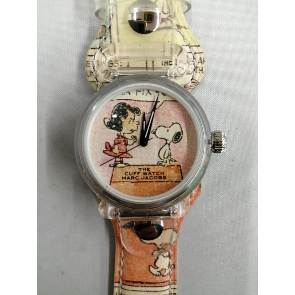 Used MARC JACOBS Snoopy quartz watch