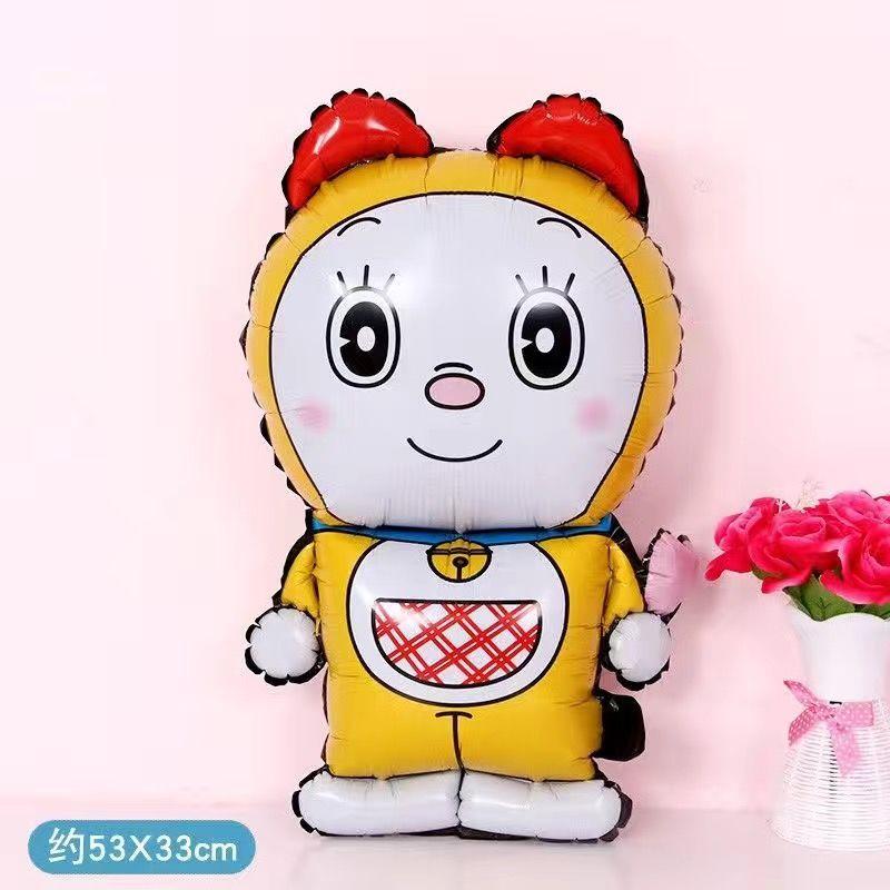 Doraemon Aluminum Film Balloons for Children's Birthday, Doraemon Cartoon Balloons for Children's Birthday Party