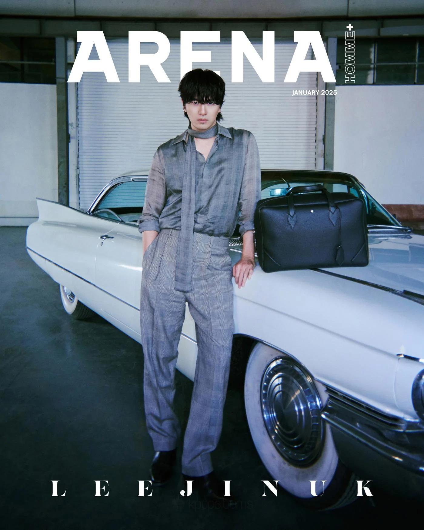 

Arena Homme+ Корея 2025 Січень Лі Чжин Ук, Даніель Хенні, Хюн Бін К. POP, KSTAR Cover C