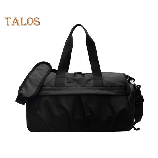 Small Duffel Bag for Sports Gym Bag with Shoe And Wet Clothes Compartment Waterproof Carry-on Travel Bag for Women And Men Weekend Getaway