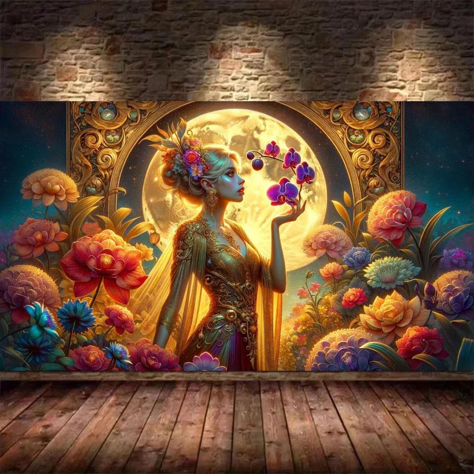 Engel Schmetterling Fee DIY 5D Diamant Malerei Kits Neuankömmling Mosaik Meeresgöttin Voll Quadrat Diamant Stickerei Verkauf Große Größe