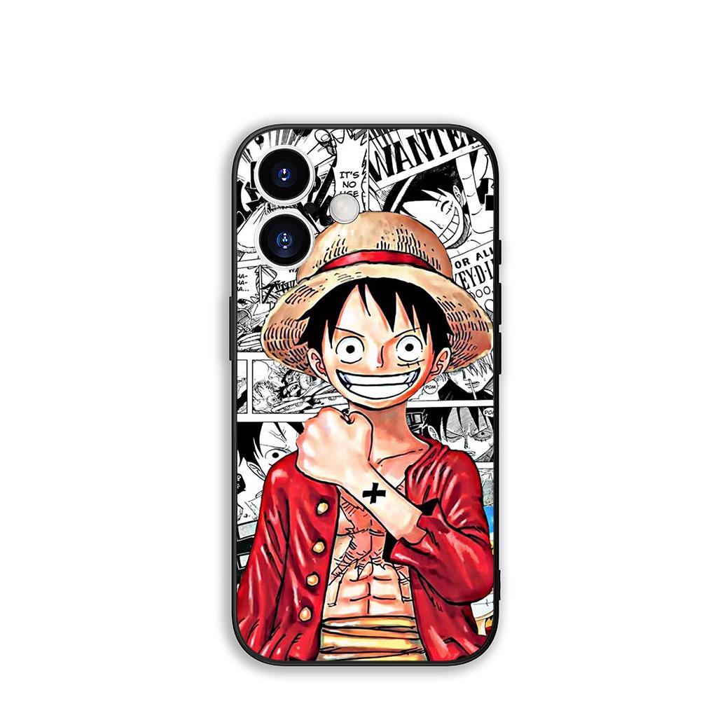 

Phone Cover Wallpaper Luffy One Piece Anime for Apple iPhone 16 15 14 Plus 13 12 Mini 17 Pro Max + ProMax 16E Air 15+ Case iPhone 12 Pro