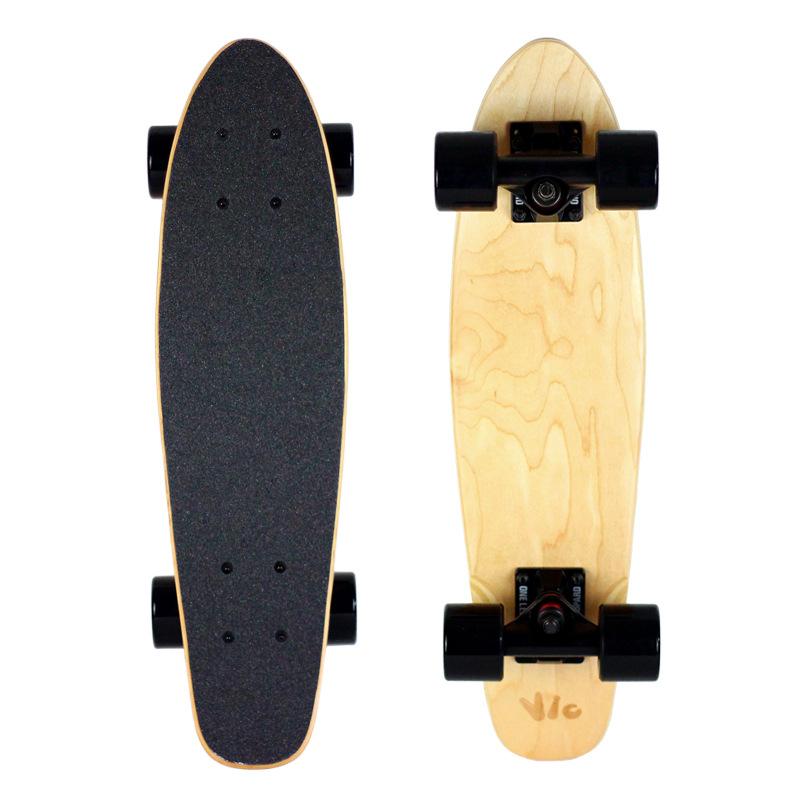 

Maple Skateboard Cruiser Board Полный дорожный скейтборд Крутой скейтборд Penny для начинающих Skate жёлтый