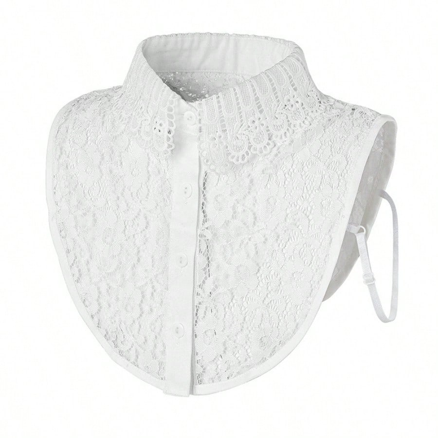 Fashion Decorative Collar Sweet Fake Collars Versatile Shirt Collar Lace Fake Collar белый