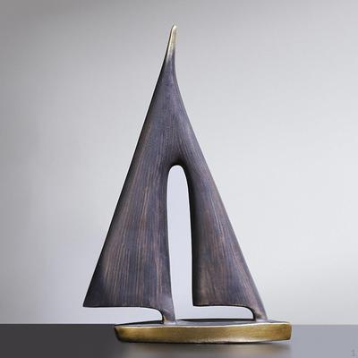 Sailing Boat Decor Sailboat Model Ship Collection Statue Figurine for Desktop