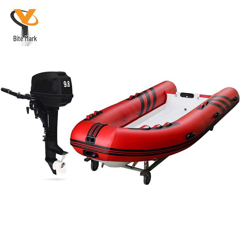 Reinforced Inflatable Rescue Boat