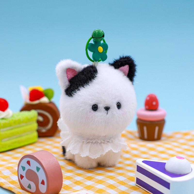 Capybara Pig Cat Plush Keychain With Soft Short Pile For Kids And Collectors