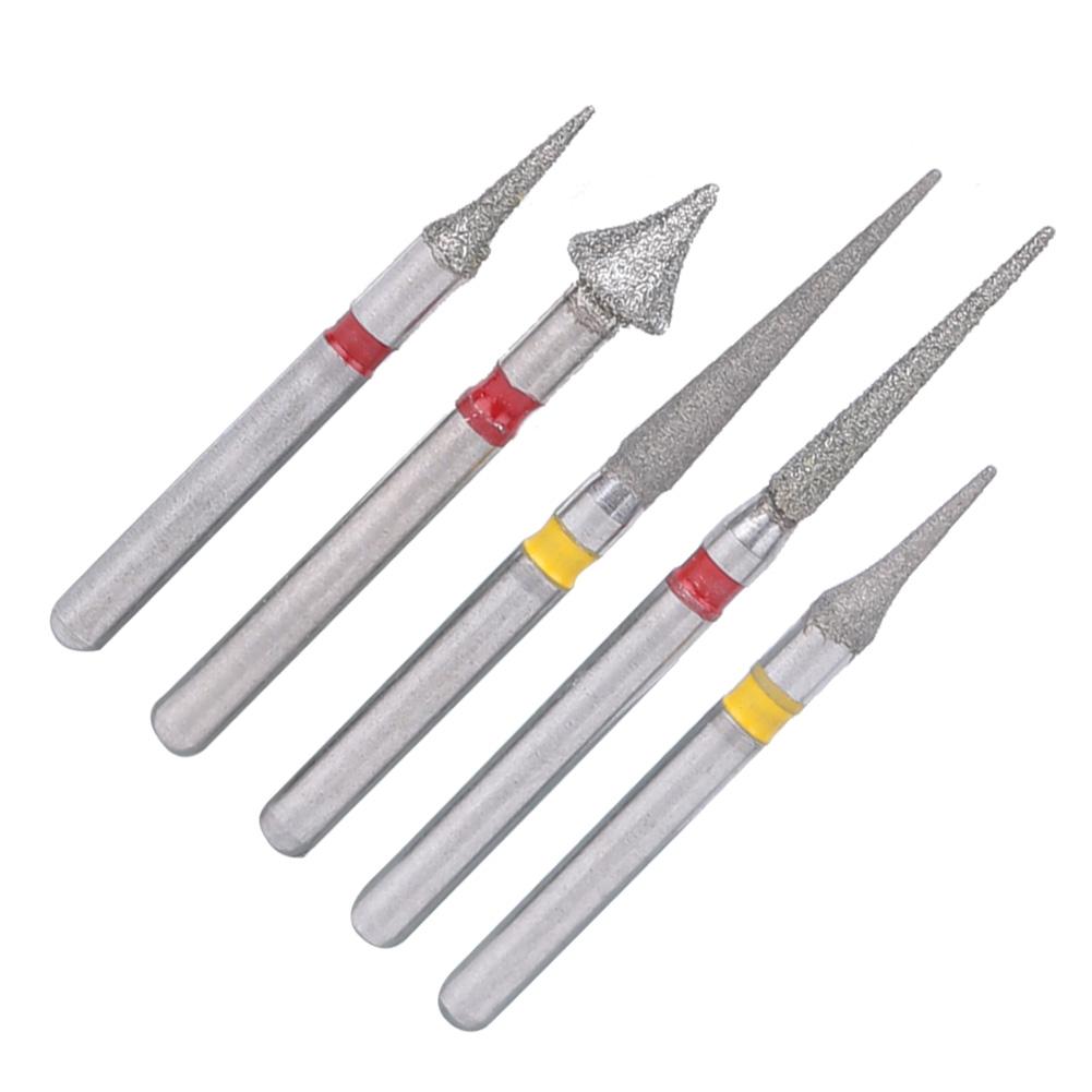 5pcs Dental High Speed Diamond Burs Orthodontic Interproximal Enamel Set Dentist Tools Lab
