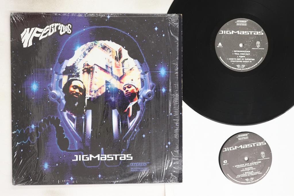 LP Record JIGMASTAS - Infectious BR016 BEYOND REAL 2001 US Rap & Hip-Hop/R&B Used