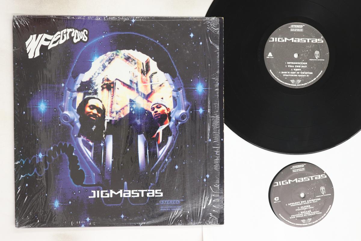 

LP Record JIGMASTAS - Infectious BR016 BEYOND REAL 2001 US Rap & Hip-Hop/R&B Used