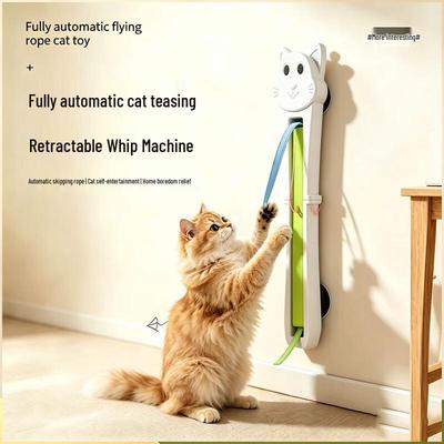 Wutuo Automatic Pet Cat Teasing Rope Toy
