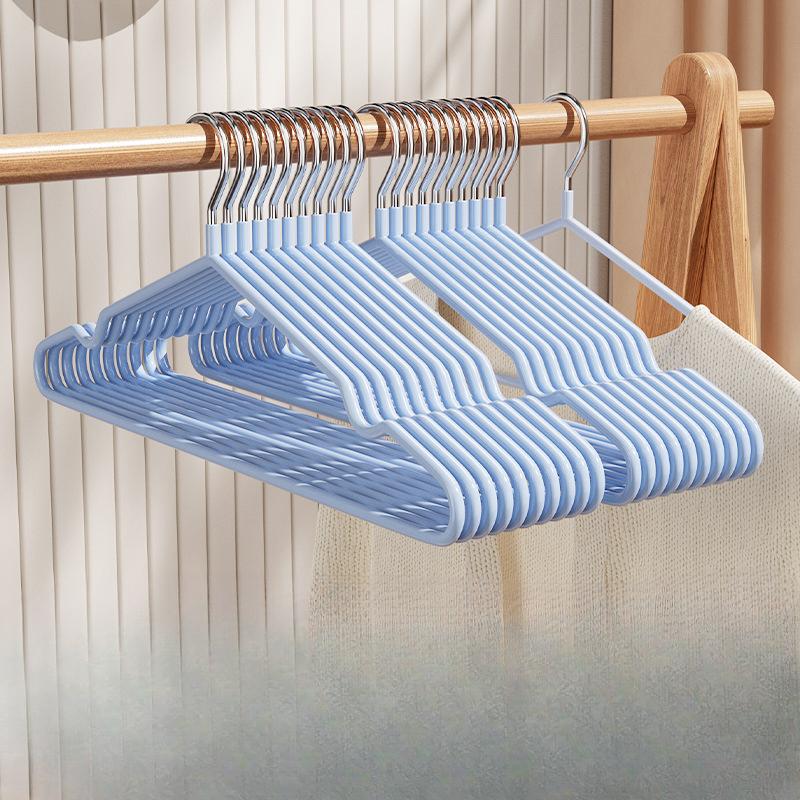 Plastic Clothes Hangers for Home Use Leaving No Trace and Being Anti-slip Thickened and Thickened Clothes Drying