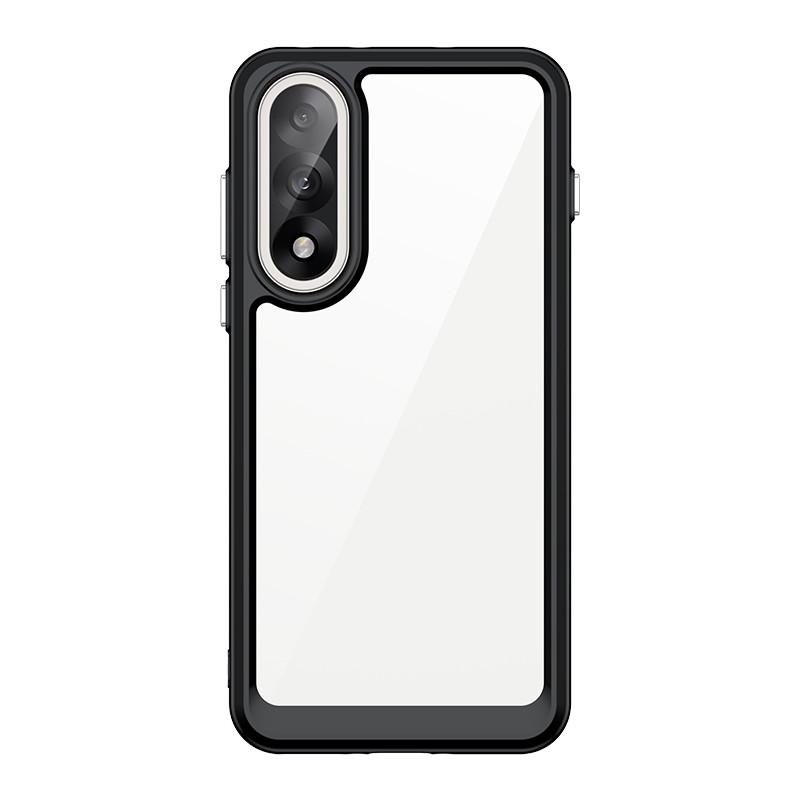 

Для чохла Oneplus Nord 5 Чохол Oneplus Nord 5 Силіконова рамка Акрилова задня панель Бампер Захисний чохол для телефону Oneplus Ace 5 Ultra Funda OnePlus Ace 5 Ultra чорний