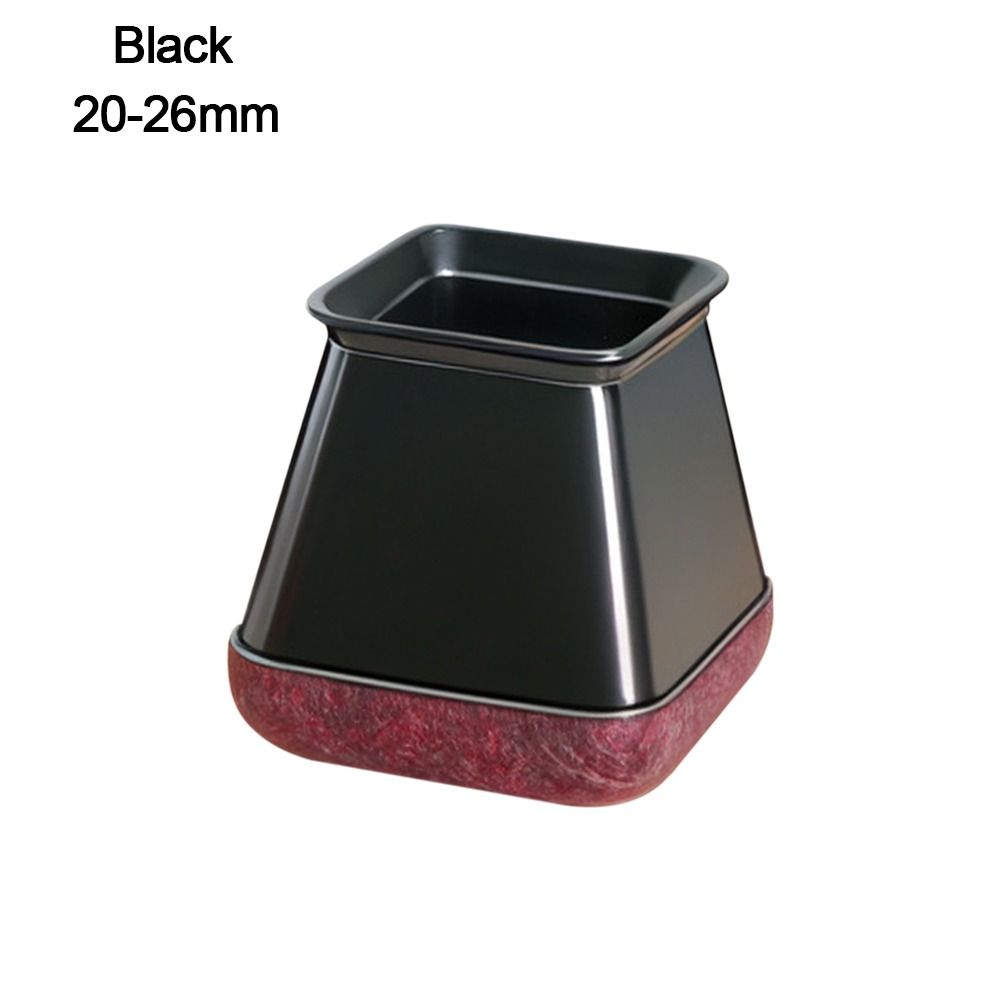 

Утолщенные чехлы для ножек стульев из войлока, силиконовые чехлы для ножек мебели, новый протектор пола 20-26mm чёрный