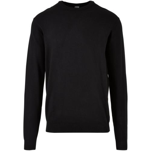 Urban Classics Mens Knitted Crew Neck Sweatshirt