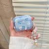 Gradual change starfish bow for apple AirPods pro1 bluetooth headset case 1st generation 1st generation transparent protective cover