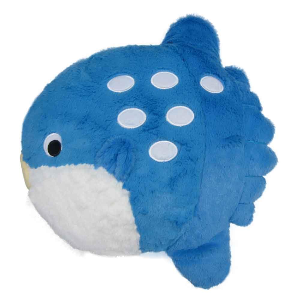 TST Advance Fluffy Sunfish Plush Toy BLUE 8935