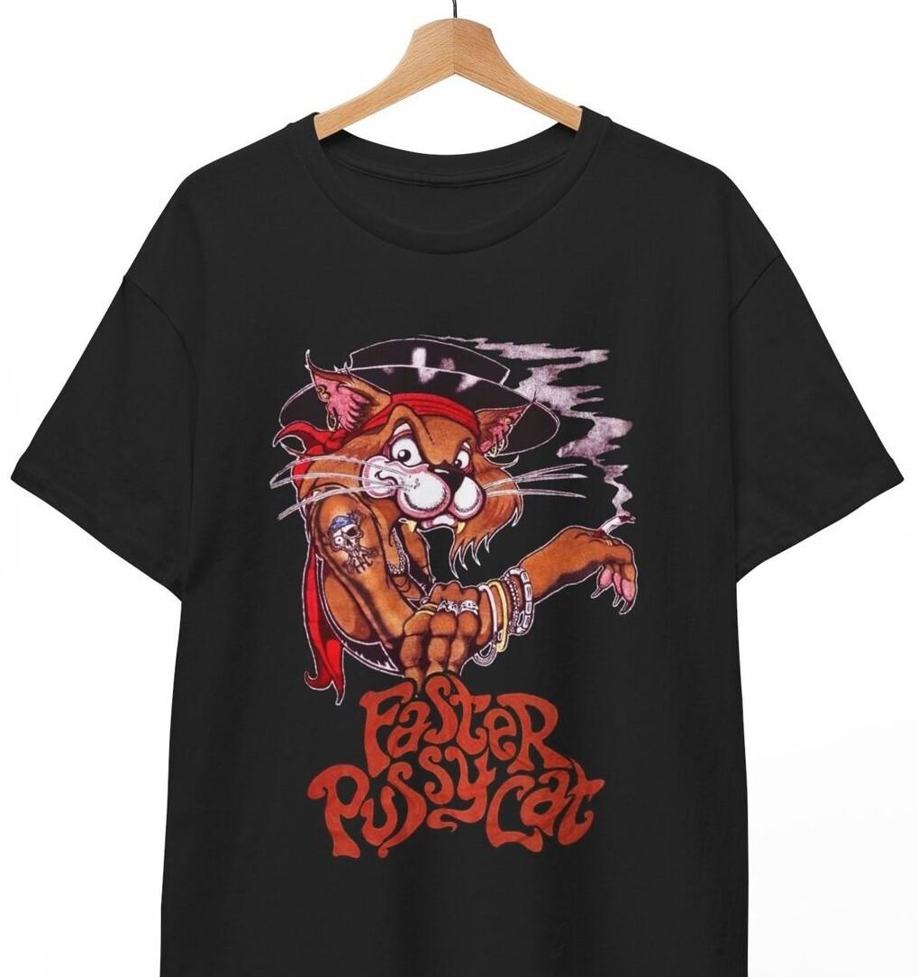 Faster Pussycat Band T-Shirt Music any size Unisex Shirt L