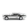 Genesis Company POP RACE Shelby Mustang GT500 Silver Chrome Finished Model PR640312 1/64