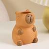 Tabletop Storage Capybara Pen Holder Ornament Capybara Stationery Organizer  Student
