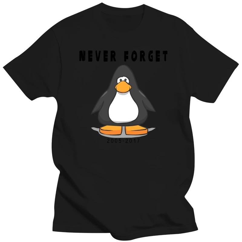 Club Penguin Nie vergessen T-Shirt Club Penguin Club Penguin Nie vergessen Abschaltung Meme Clubpenguin Online Internetspiel