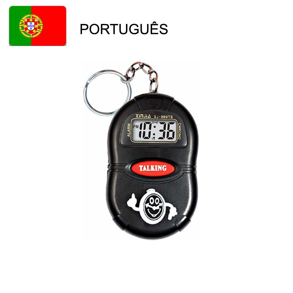 A Talking Clock That Speaking the Time. Digital Alarm Clock for the Blind Elders or Children. Time Reporting and Hourly Chime