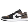 Air Jordan 1 Abrasion Resistant Abrasion Resistant Low Top Vintage Basketball Shoes Unisex Black Brown DC0774-101(Team973-)