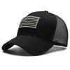 American Flag Camouflage Sticker Brodert Baseball Cap Net Hat Men Outdoor Velcro Cap
