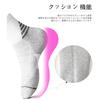 [Banerise] Sports Socks Women's Toe-Integrated Cotton Socks - Tennis, Running, Arch Support, 5-Pair Set