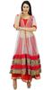 Atasi Womens Classy Floor Length Flaired Anarkali Salwaar Suit with Dupatta