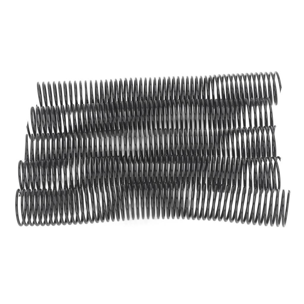 18 Pcs Spiral Binding Coil 38mm Diameter 48 Loop 4:1 Pitch 310 Sheet Capacity Spiral Binding Spine for A4 Paper