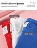 Hua Cotton Round Neck Unisex Hoodie - Autumn/Winter Classic Solid Color