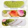 Spring Easter Wreath, Artificial Flower Bunny Head Shaped Wreath, Home Decoration, Front Door Wall Decoration