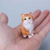 Simulation Cat Ornament Sitting Cat Decoration Creative Cat Pet Model  Desktop