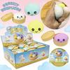 Toys Colorful Dumpling Squishes Stress Balls Reusable Low Rebound Decompression Dough Ball Unique Home Decoration Gifts