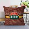 Classic Sitcom Series F-Friends Cushion Cover Inches Farmhouse Decor Home Throw Pillow Covers For Couch Decorations