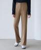 Deuloupisumeon Comfy Wool Straight Slacks [Charcoal]