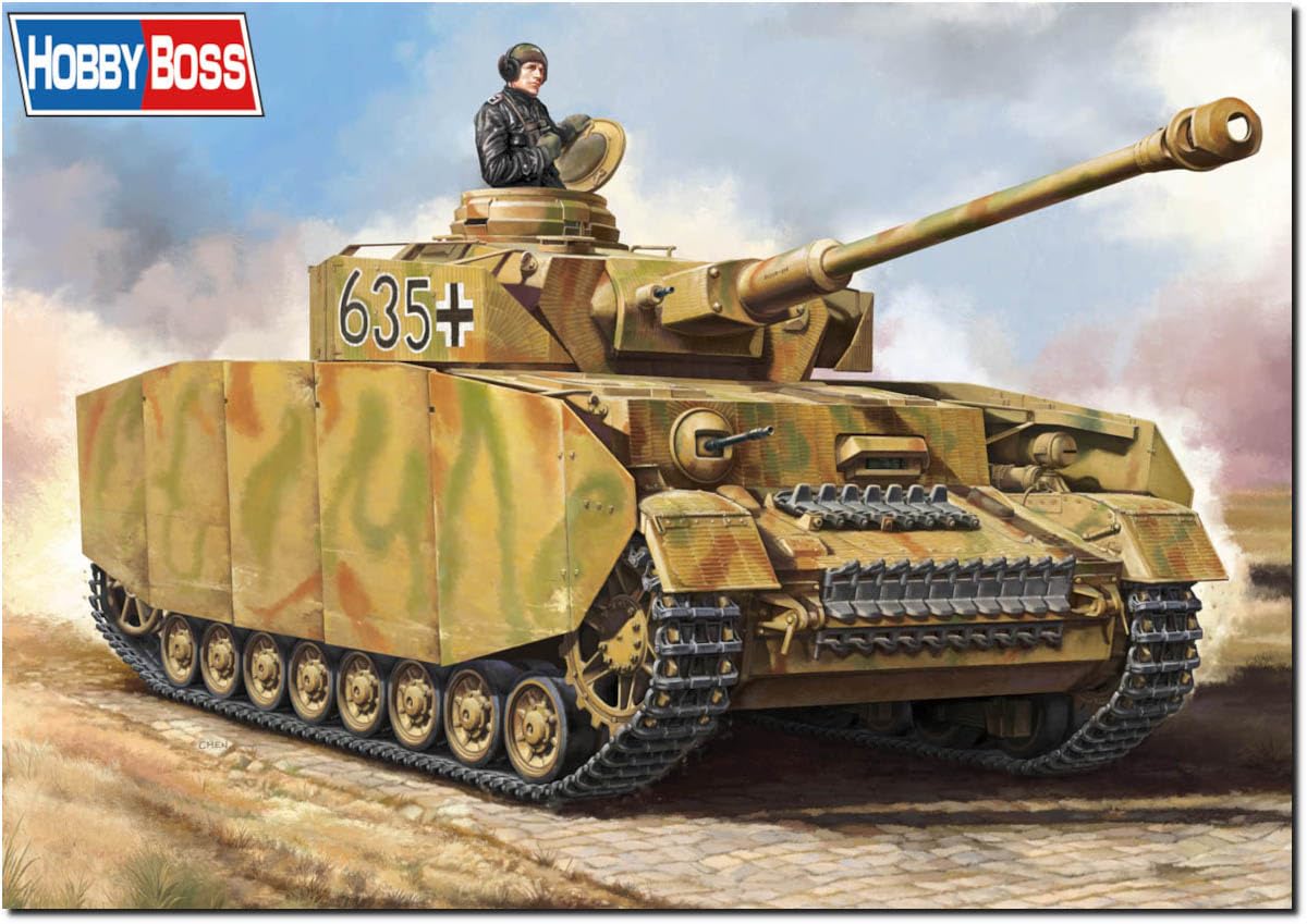 

Hobby Boss 1/48 Fighting Vehicle Series German Panzer IV Ausf. H Plastic Model Kit 84841 (Tank)