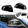 For BMW Series 1 2 3 4 F20 F21 F22 F30 F32 F36 X1 Car Replacement Rearview Side Mirror Cover Wing Cap Exterior Door Case Trim