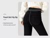 Petite Women's High-Waist Black Micro-Flare Jeans - Spring/Summer 2025 Collection
