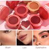 Kristen Leanne Heart Cushion Liquid Blush - Natural Nude Velvet Finish