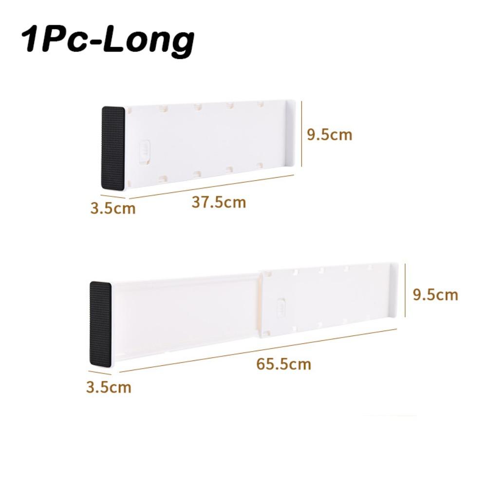DIY Drawer Divider Telescoping Drawer Organization New Cabinet Clapboard Cabinet Drawer