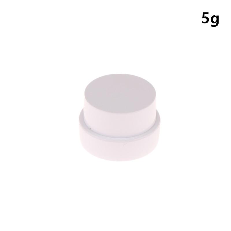 5g Empty Plastic Square Containers – Multi-Purpose Jars for Nail Art, Cosmetics, Creams, Gels, and Powders