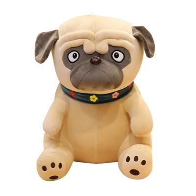 Panenka Haesol Mops Bulldog Puppy Animal Character, hnědá, korejské kojenecké výrobky