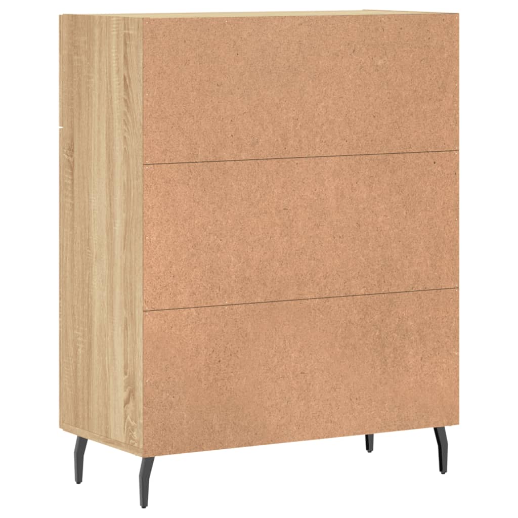 Sideboard Sonoma Eiche 69,5 x 34 x 90 cm Spanplatte
